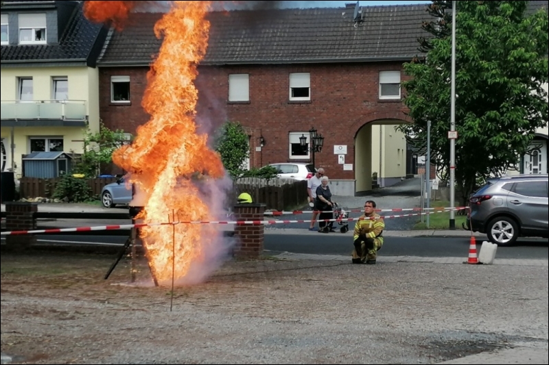 Bei der Feuerwehr geht’s heiß her