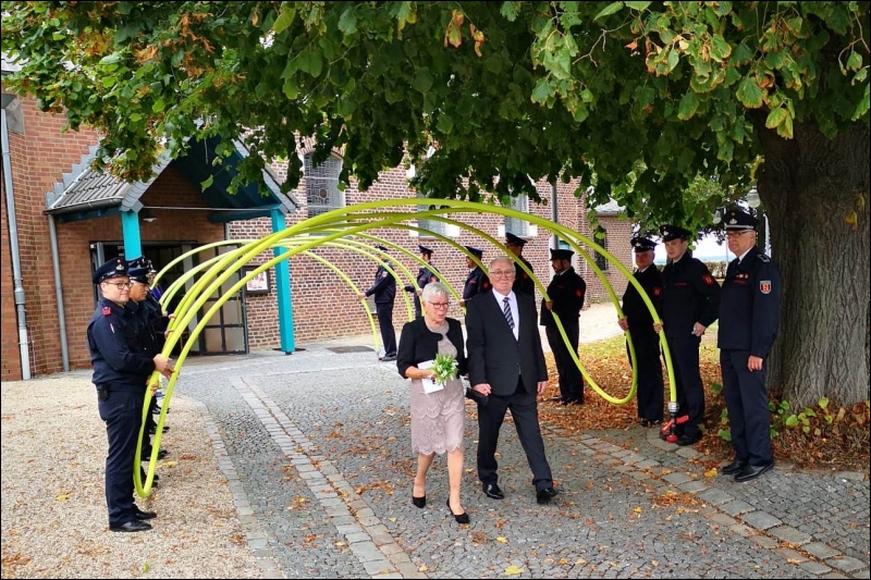 Traditionen bei der Feuerwehr in Birgden