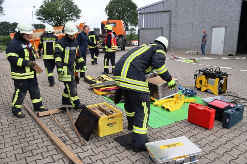 Lehrgang in technischer Hilfeleistung abgeschlossen